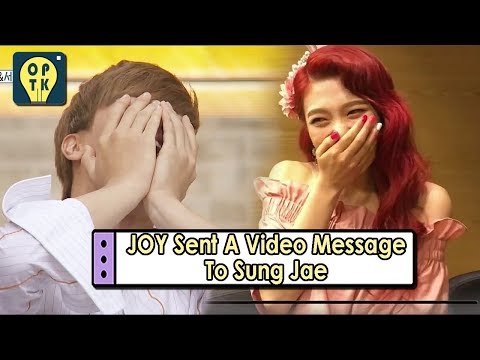 [Oppa Thinking - BTOB] Bbyu Couple Reunion? JOY Sent A Video Message To Sung Jae 20170807