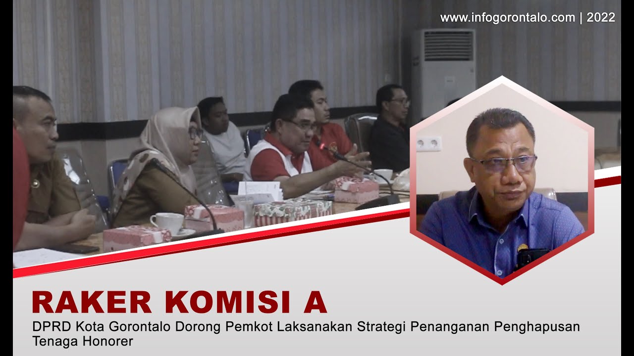 DPRD Kota Gorontalo Dorong Pemkot Laksanakan Strategi Penanganan Penghapusan Tenaga Honorer