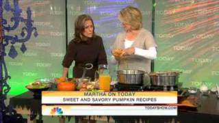 Martha Stewart's Harvest Pumpkin Soup