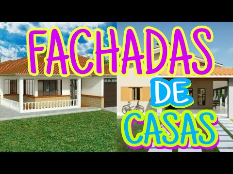 FACHADAS DE CASAS PEQUEÑAS/ CASAS DE CAMPO