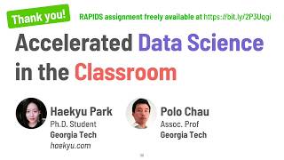 Accelerated Data Science with NVIDIA RAPIDS