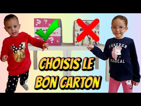 CHOISIS LE BON CARTON CHALLENGE! KAMILIA & MASSILYA