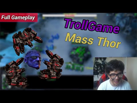Starcraft 2 Trollgame Mass Thor Dragon
