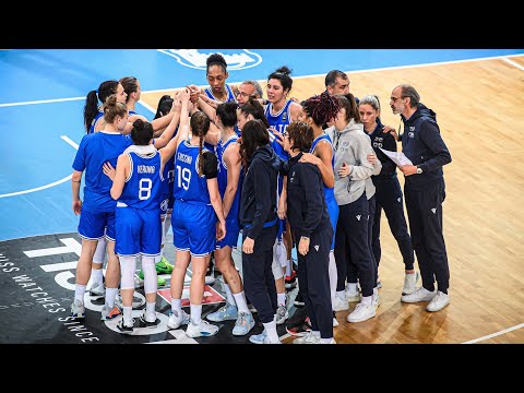 Svizzera vs Italia | #EuroBasketWomen 2023 Qualifiers