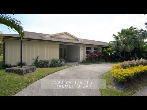 Luxurious Pool Home On Huge Corner Lot | Palmetto Bay, FL | Fletcher Group @ RE/MAX Advance Realty