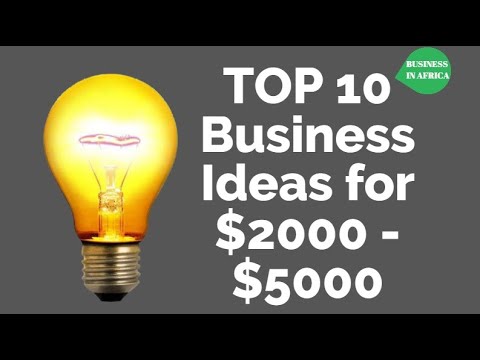 , title : 'TOP 10 Business Ideas You Can Start And Invest Between $2000 USD, $3000 USD And $5000 USD'