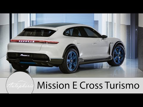 Porsche Mission E Cross Turismo: Konzeptstudie mit Crossover-Elementen [4K] - Autophorie