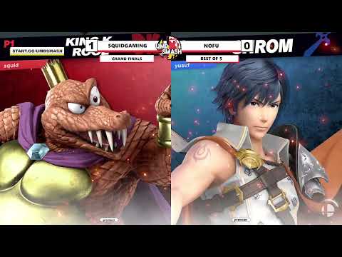 UMD Smash Fest 9/16 Winners Bracket - SquidGaming (King K. Rool) Vs Nofu (Chrom)