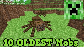 Minecraft Top 10 OLDEST MOBS