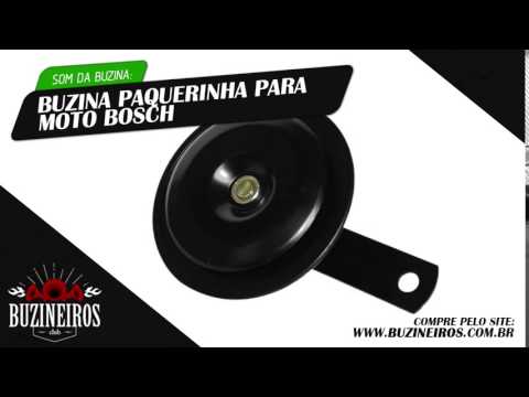 Buzina Paquerinha para Moto Bosch