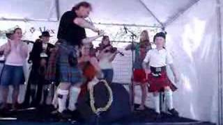 Alasdair Fraser and the little Scottish dancer
