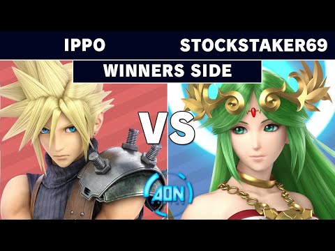 AON Ultimate #044 - Ippo (Cloud) Vs Stocktaker69 (Palutena) Winners Round 4 - Smash Ultimate