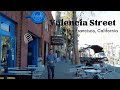 4K San Francisco Walking The Funky VALENCIA STREET In Winter 2023