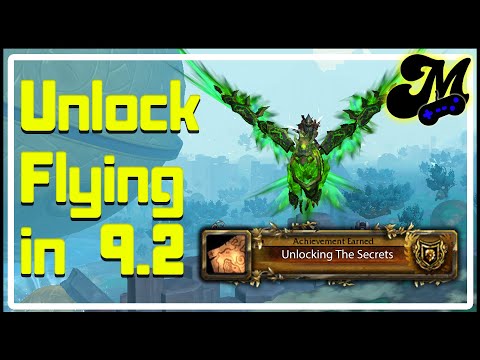 Unlocking Flying in Patch 9.2
