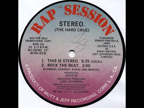 Stereo. (The Hard Crue) – This Is Stereo (1986 LA,CA)