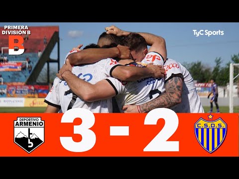Deportivo Armenio 3-2 Dock Sud | Primera División B | Fecha 16 (Clausura)