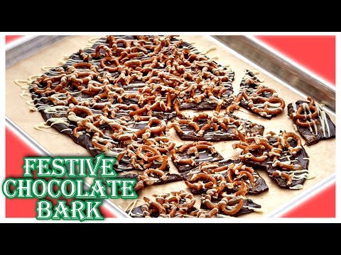 Professional Baker Teaches You How To Make CHOCOLATE BARK!