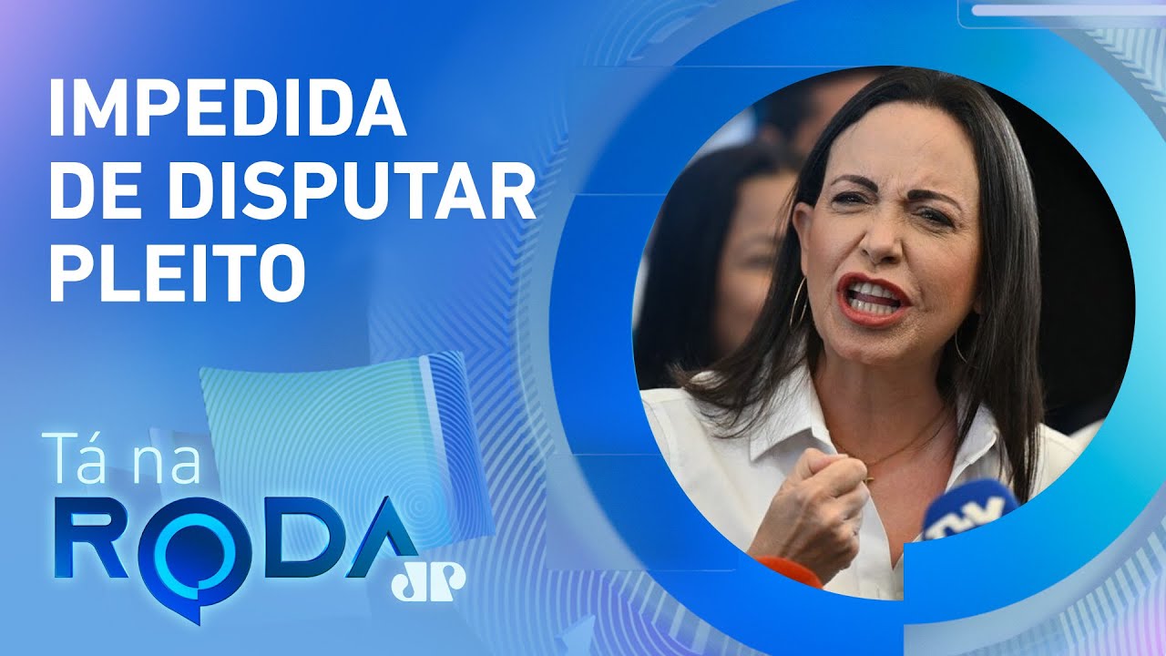 MARÍA CORINA MACHADO sobre eleições na VENEZUELA: “Participação apoteótica” | TÁ NA RODA