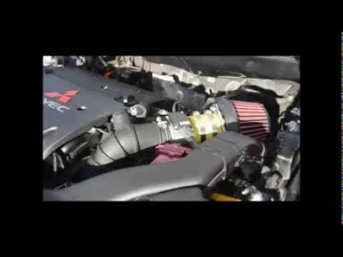 Lancer RRM Cold Air Intake - Before and After Installation