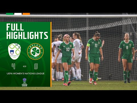 HIGHLIGHTS | Slovenia WNT 4-0 Ireland WNT | UEFA Women's Nations League