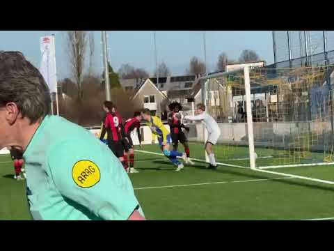 Doelpunt Dongen - Best vooruit 1-1