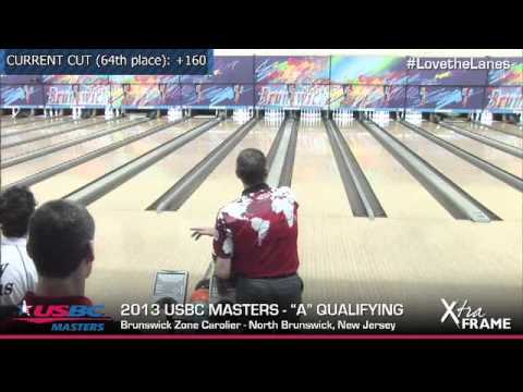 2013 USBC Masters - Chris Barnes goes for a 300 game