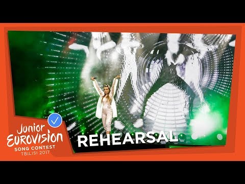 F.Y.R. MACEDONIA - REHEARSAL - MINA BLAŽEV - DANCING THROUGH LIFE - EXCLUSIVE FOOTAGE
