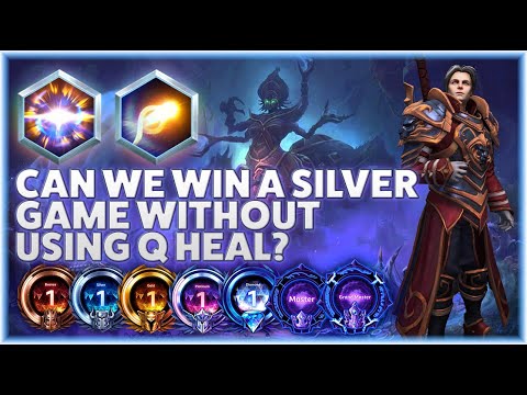 Anduin Lightbomb - CAN WE WIN A SILVER GAME WITHOUT USING Q HEAL?! - B2GM Season 2 2025