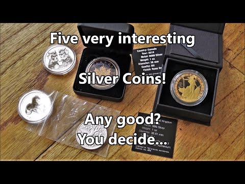 Five very interesting Silver coins | How good are they? You decide!