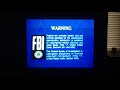 Opening To Night Crossing 1982 VHS