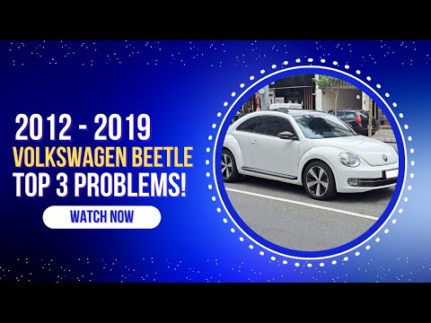 Top 3 Problems with the 2012–2019 VW Beetle 🚗 | What to Watch Out For Before You Buy!