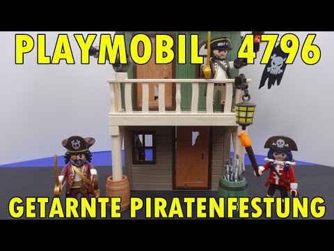 "PLAYMOBIL 4796 GETARNTE PIRATENFESTUNG + SHARKBEARD" -Vorstellung