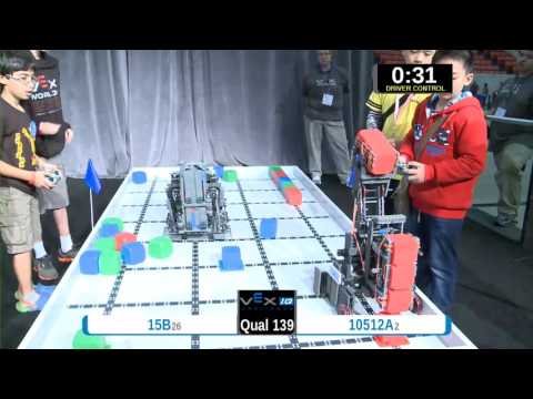2015 VEXIQ Elem Q139 -  (15B 10512A) 160 - VEX-IQ Elementary School-VEX Worlds 2015