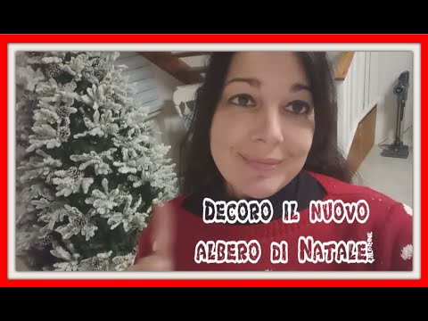 DECORO IL NUOVO ALBERO DI NATALE🎅🎄