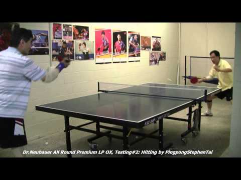 Dr.Neubauer All Round Premium LP OX, Testing #2: BH Hitting by Stephen Tai