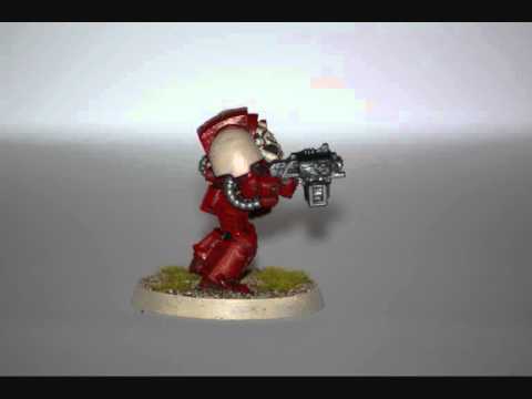 Painted Space marines (Warhammer 40k)