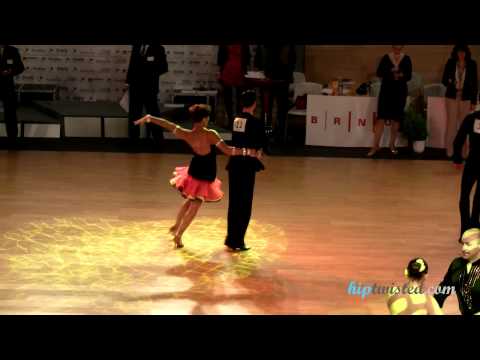 Martin Macoun - Romana Motlova, Brno Open 2012, WDSF senior I latin, 1. round - samba