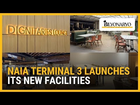 NAIA Terminal 3 unveils new facilities under NNIC rehabilitation | The Daily Dish
