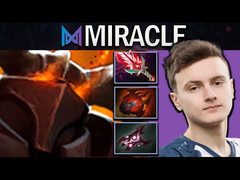 Chaos Knight Dota 2 Gameplay Nigma.Miracle with Armlet and Bloodthorn