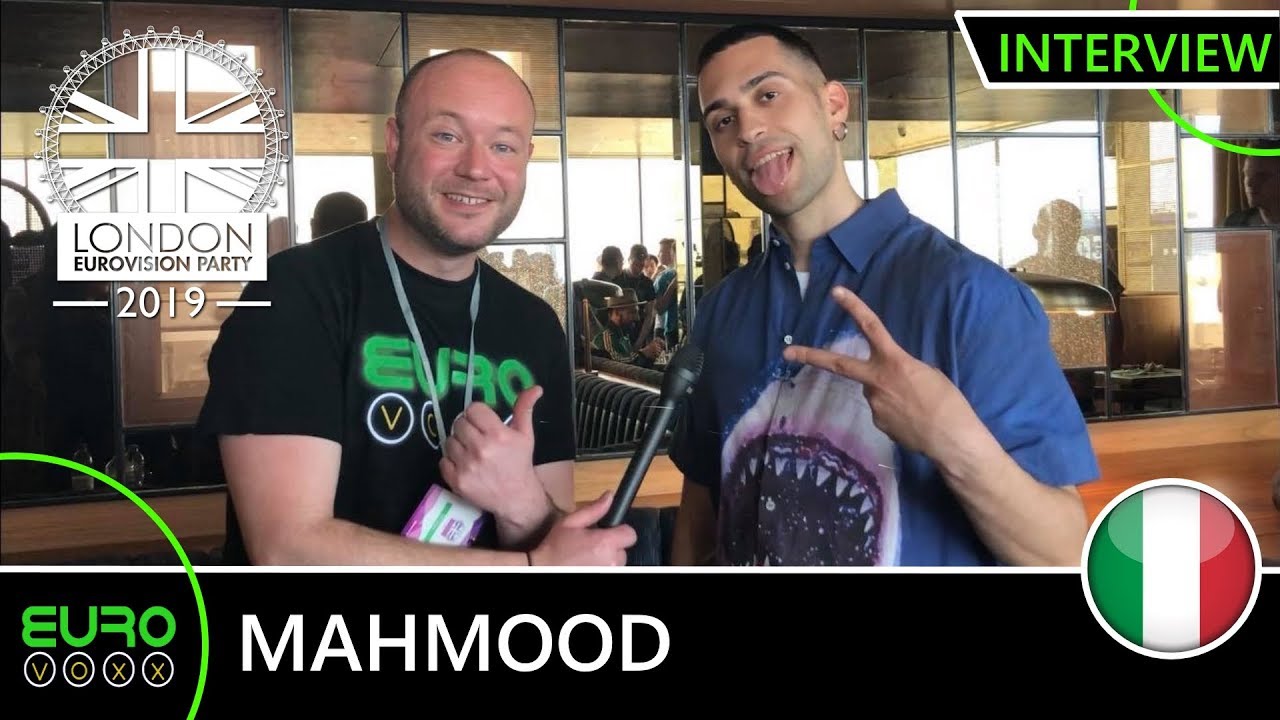 ITALY EUROVISION 2019: Mahmood 'Soldi' (INTERVIEW) | London Eurovision Party 2019