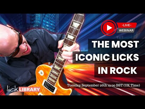 Danny Gill - The Most Iconic Licks in Rock | Licklibrary Live Guitar Lesson