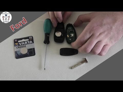 Ford Keyless Go Schlüssel Batterie wechseln[Focus RS...] [Tutorial/Anleitung]🇩🇪