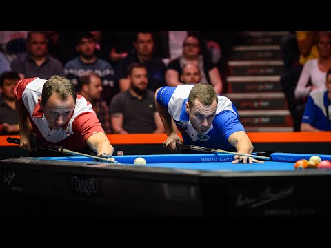 Nikos Ekonomopoulos vs Shane Van Boening | 2014 Mosconi Cup