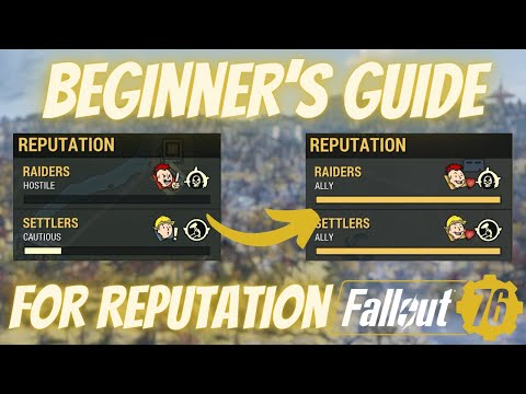 Fallout 76 How to Farm Reputation | Beginners Guide
