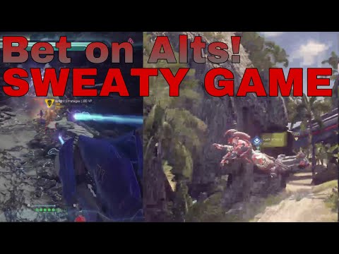 Bet on Alts! SWEATY Game! | Halo 5 Warzone