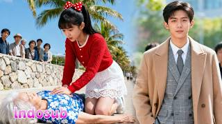 Download lagu 💘Gadis baik selamatkan wanita tua, ternyata nenek CEO; kebaikannya pikat CEO jatuh cinta.#kdrama mp3