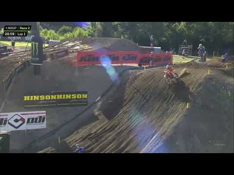 First lap battle between Febvre, Herlings, Gajser and Gifting! #MXGPSweden