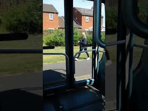 On the X8 to Blyth bus station