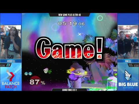 NGPU 40 SSBM - DBJ | Joyboy [L] (Fox) vs. rime [L] (Peach) - Melee GF2