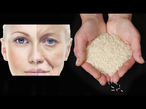 70 sieht aus wie 25! Anti-Aging-Creme aus koreanischem Reis. Beseitigung von Falten